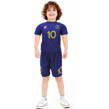 Camiseta E Calção França Infantil Seleção