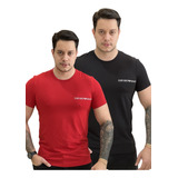 Camiseta Emporio Armani Kit Com 2