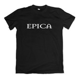 Camiseta Epica Banda Rock Metal