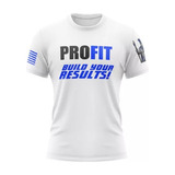 Camiseta Espartano Azul Preta Branca Dry Fit Profit