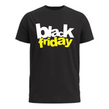 Camiseta Estampa Black Friday Uniforme Loja
