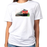 Camiseta Estampa Transporte Trem Passageiros 13