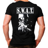 Camiseta Estampada Swat Atirador