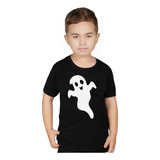 Camiseta Fantasma Hallowen Infantil Camisa Envio 24 Hrs