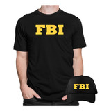 Camiseta Fbi Swat Police Agente Airsoft Camisa Boné