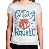 Camiseta Feminina Branca California Republic