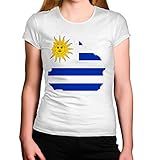Camiseta Feminina Branca URUGUAI As2