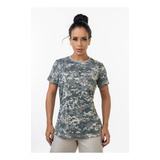 Camiseta Feminina Camuflada Desert T shirt Use Tático