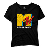 Camiseta Feminina Classica Mtv