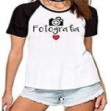 Camiseta Feminina Curso De Fotografia Camisa