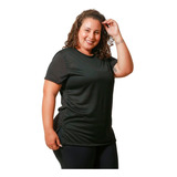 Camiseta Feminina Dry Fit Plus Size
