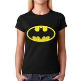 Camiseta Feminina Geek Super Herois Batman 100 Algodão