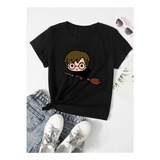 Camiseta Feminina Harry Potter Geek Baby