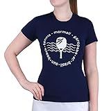 Camiseta Feminina Manga Curta Beach Tennis Sun Azul   Mormaii Gg