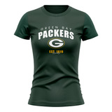 Camiseta Feminina Nfl Green Bay Packers