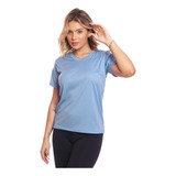 Camiseta Feminina Proteção Solar Manga Curta Adulto Dry Fit
