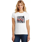 Camiseta Feminina T shirt London Big