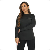 Camiseta Feminina Térmica Proteção Solar Uv Segunda Pele