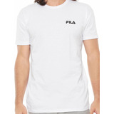 Camiseta Fila Masculina Back Logo Branca