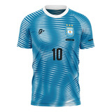 Camiseta Filtro Uv Argentina Azul Copa