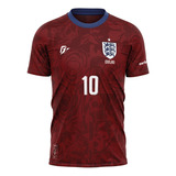Camiseta Filtro Uv Inglaterra Copa Torcedor