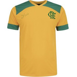 Camiseta Flamengo Desana Zico 10 Amarela