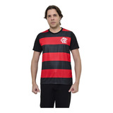 Camiseta Flamengo Retro Preta Masculina Manto Crf Licenciada