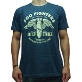 Camiseta Foo Fighters One By One Malha De Alta Qualidade