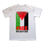 Camiseta Free Palestine 100 Algodão