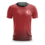 Camiseta Futebol Seleção Turquia Eurocopa 2016 Copa Dry