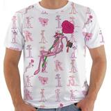 Camiseta Fy 2234 A Pantera Cor de rosa Inspetor Closeau Joia