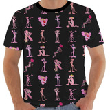 Camiseta Fy 2240 A Pantera Cor de rosa Inspetor Closeau Joia