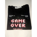 Camiseta Game Over Videogame