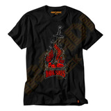 Camiseta Gamer Dark Souls Bonfire Die Dead Solaire Astora