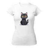 Camiseta Gato Gatopreto Blackcat Gatinho Baby