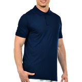 Camiseta Gola Polo Blusa Masculina Uniforme Lisa Confortável