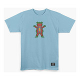 Camiseta Grizzly Griptape Inside Out Ss Tee Carolina Blue