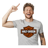 Camiseta Harley Davidson Motor Cycles Logo