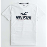 Camiseta Hollister Masculina Blusa De Frio