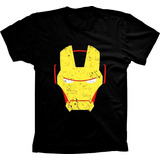 Camiseta Homem De Ferro Sk Masculina Camisa Filme Marvel