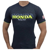 Camiseta Honda Racing Team Camisa Moto