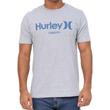 Camiseta Hurley Silk Carioca Masculina Cinza