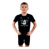 Camiseta Infantil Anaheim Ducks Hóquei Nhl Envio Já 