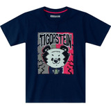 Camiseta Infantil Azul Marinho   Tigor T Tigre