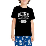 Camiseta Infantil Banda Blink 182 Rock Música I Miss You 5