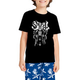 Camiseta Infantil Banda Ghost Musica Rock