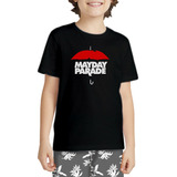 Camiseta Infantil Banda Mayday Parade Musica Pop Punk 4