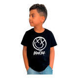 Camiseta Infantil Banda Rock Blink-182 Mod 8