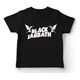 Camiseta Infantil Black Sabbath Banda De