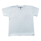 Camiseta Infantil Branca 100 Algodão Tamanho 10 12 14 16